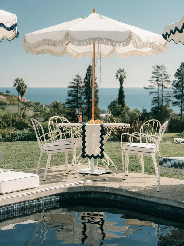 THE AL FRESCO DINING TABLE - ANTIQUE WHITE