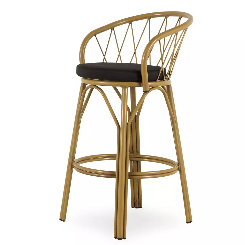 Acacia and Munja Grass Counter Chair or Bar Stool