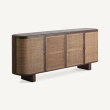 Load image into Gallery viewer, Mango/Rattan Sideboard