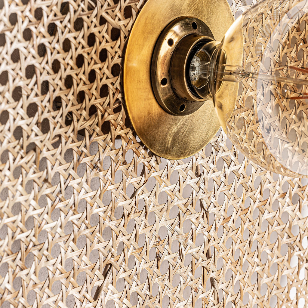 Rattan Wall Lamp