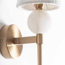 Load image into Gallery viewer, Alabaster Wall Lamp