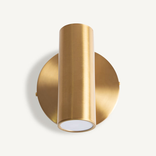 Gold wall lamp