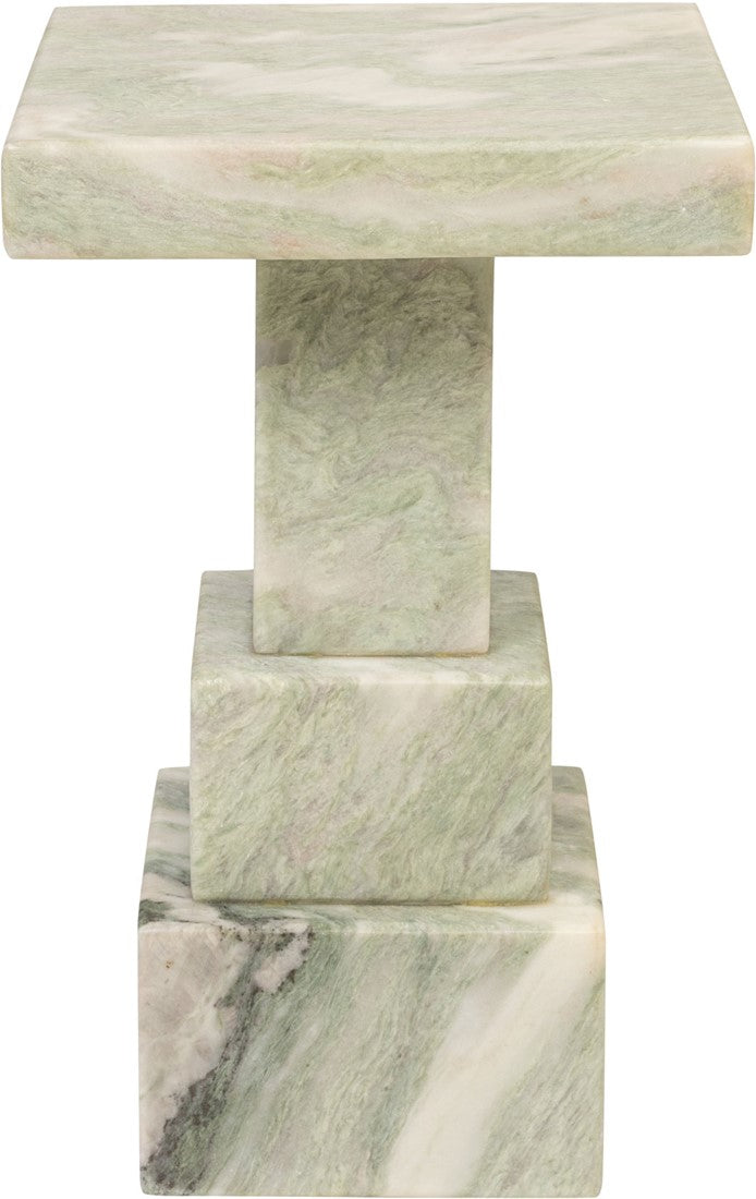 Indian Green Onyx Side Table