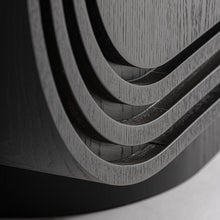 Charger l&#39;image dans la galerie, Curve oak wardrobe