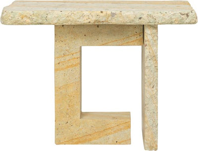 Sandstone Green side table