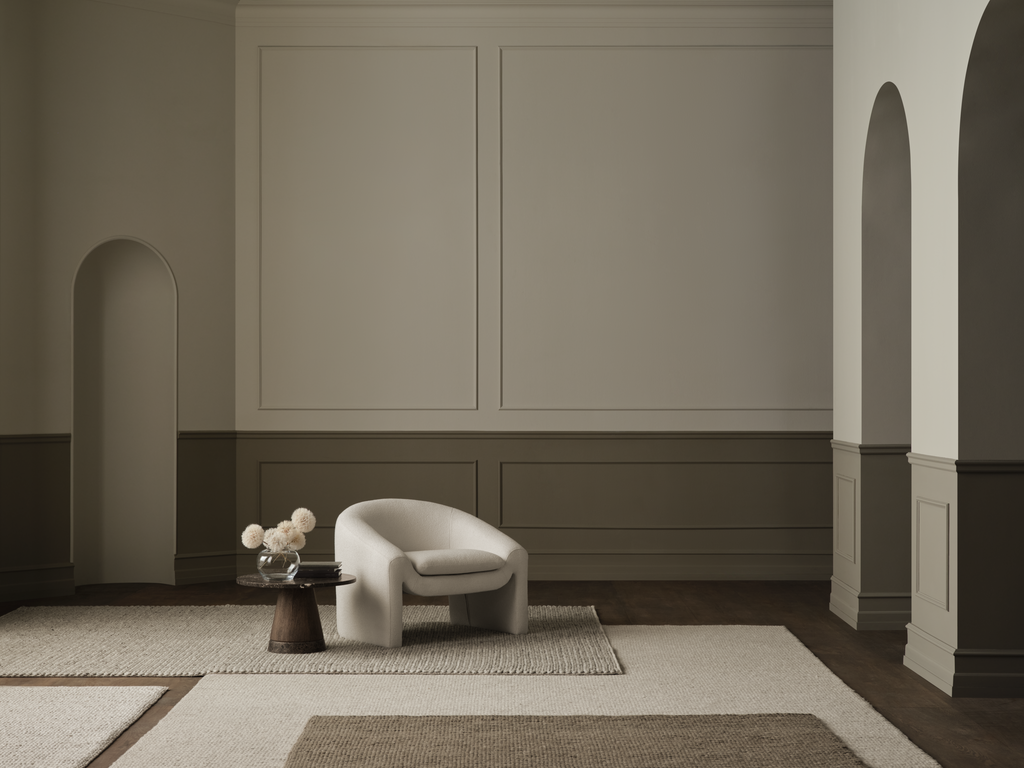 Mielo Armchair Revi - Bouclé & texture, Ivory