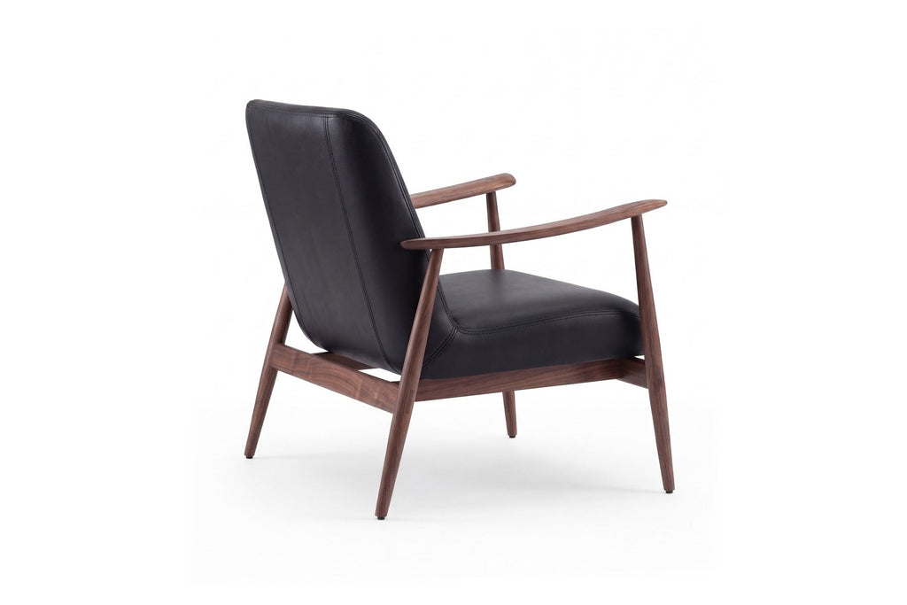 Aska Lounge Chair COM - Walnut
