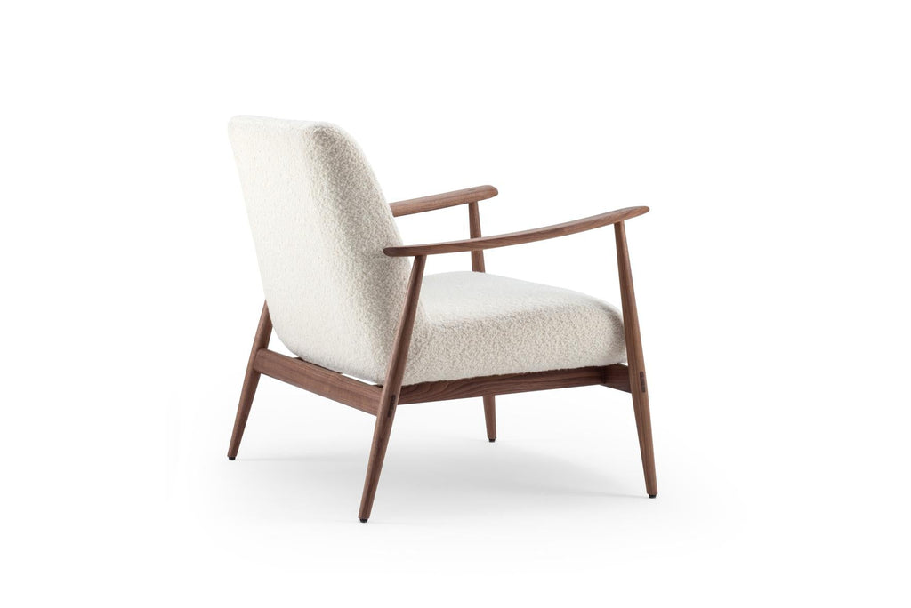 Aska Lounge Chair - Walnut
