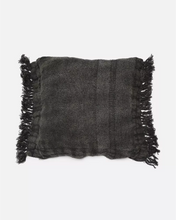 Cargar imagen en el visor de la galería, Black Linen Cushion 65*65cm