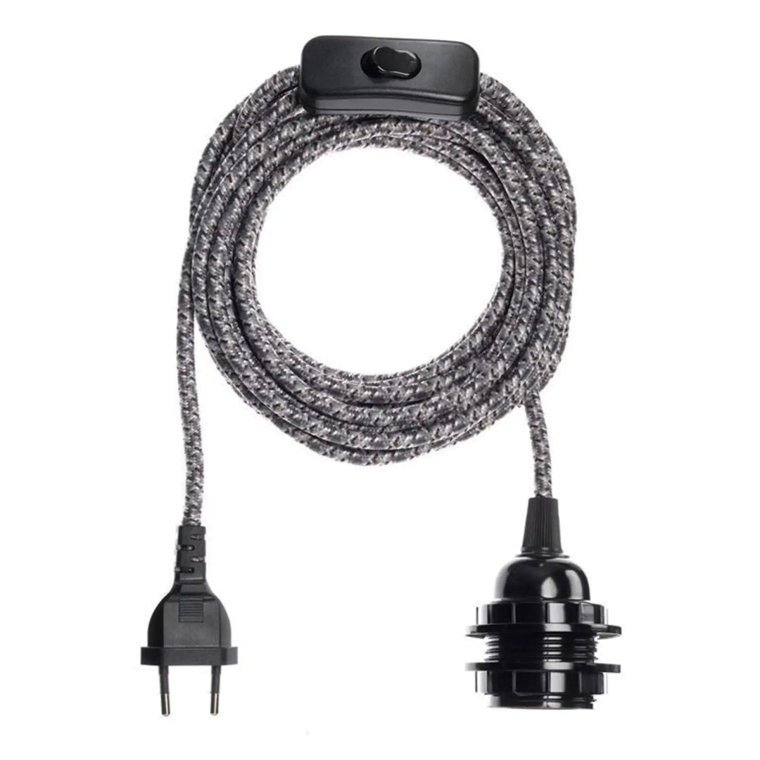 BALA grey patterned cable light