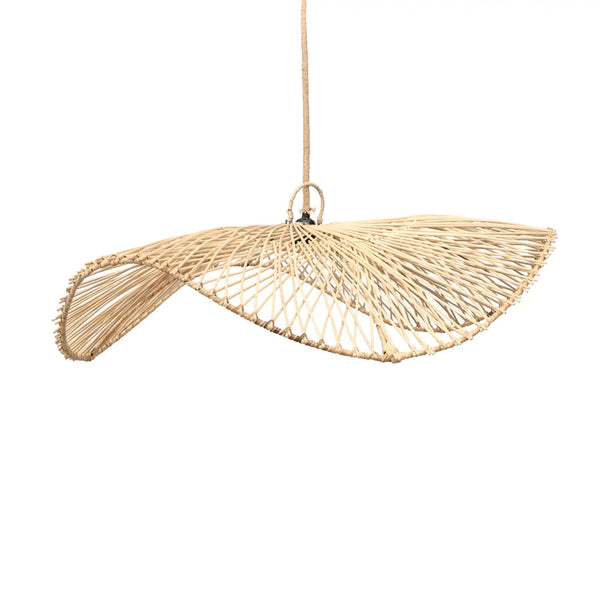 BALI Chapeau Rattan Lampshade – Bohemian Chic