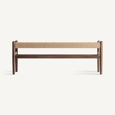 Beech wood bench