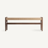 Beech wood bench