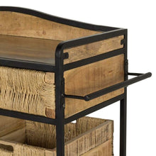 Carica l&#39;immagine nel visualizzatore di Gallery, Bar cart with wheels
