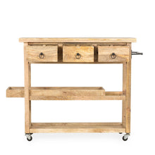 Load image into Gallery viewer, Bar cart 3 drawers