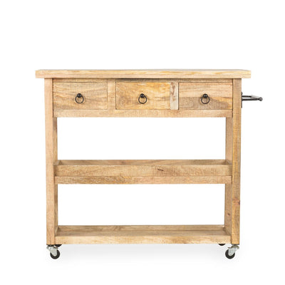Bar cart 3 drawers