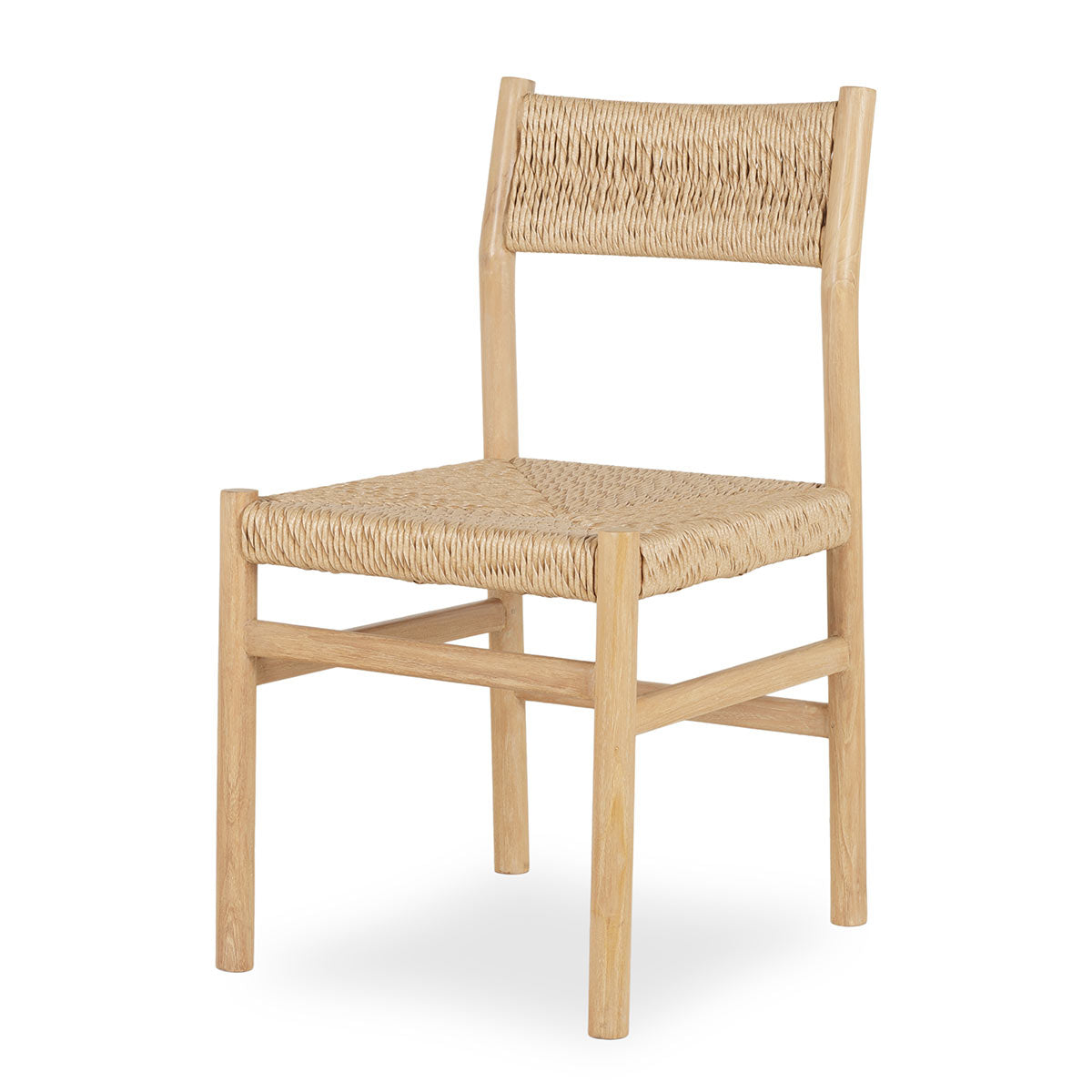 Ash wood dining chair