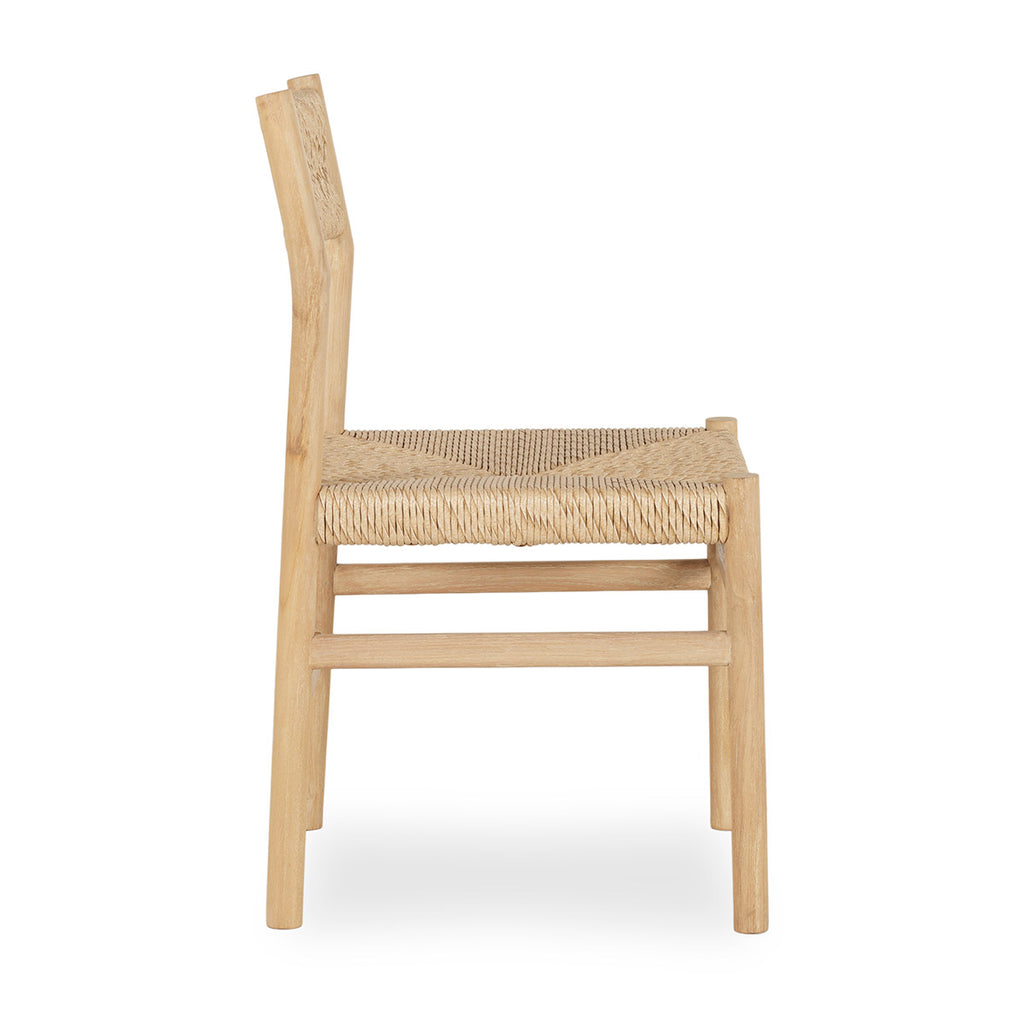 Ash wood dining chair