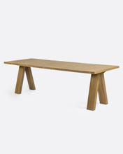Load image into Gallery viewer, Outdoor dining table Teak