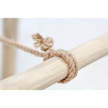 Load image into Gallery viewer, Towel/Cloth Hanger - light teak natural