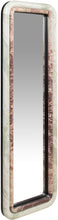 Laden Sie das Bild in den Galerie-Viewer, Indian Green Onyx and Rosalia Pink Marble Mirror