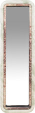Laden Sie das Bild in den Galerie-Viewer, Indian Green Onyx and Rosalia Pink Marble Mirror