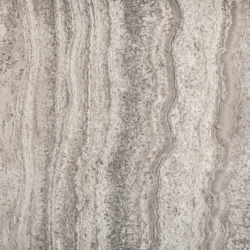 Travertine Grey/Ash Wood Dining Table