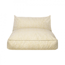 Cargar imagen en el visor de la galería, Outdoor bed -STAY- Special Edition, color Sun, fabric Twigh 120 x 190 cm