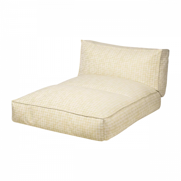 Outdoor bed -STAY- Special Edition, color Sun, fabric Twigh 120 x 190 cm
