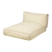 Cargar imagen en el visor de la galería, Outdoor bed -STAY- Special Edition, color Sun, fabric Twigh 120 x 190 cm