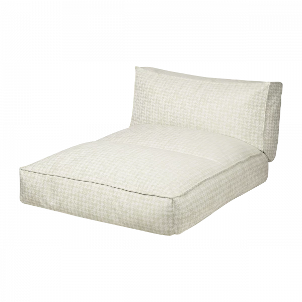 Outdoor bed -STAY- Special Edition, color sand, fabric Twigh 120 x 190 cm