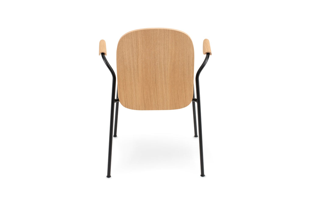 Book Armchair - Oak - Upholstered Seat