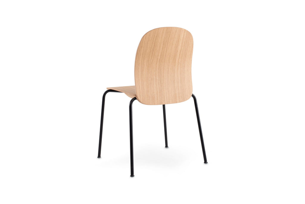 Book Side Chair - Oak - Upholstered Seat