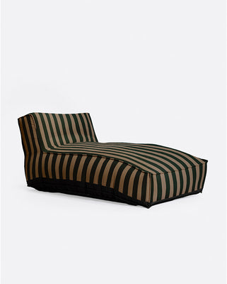 Outdoor XL chaise longue Dark Green