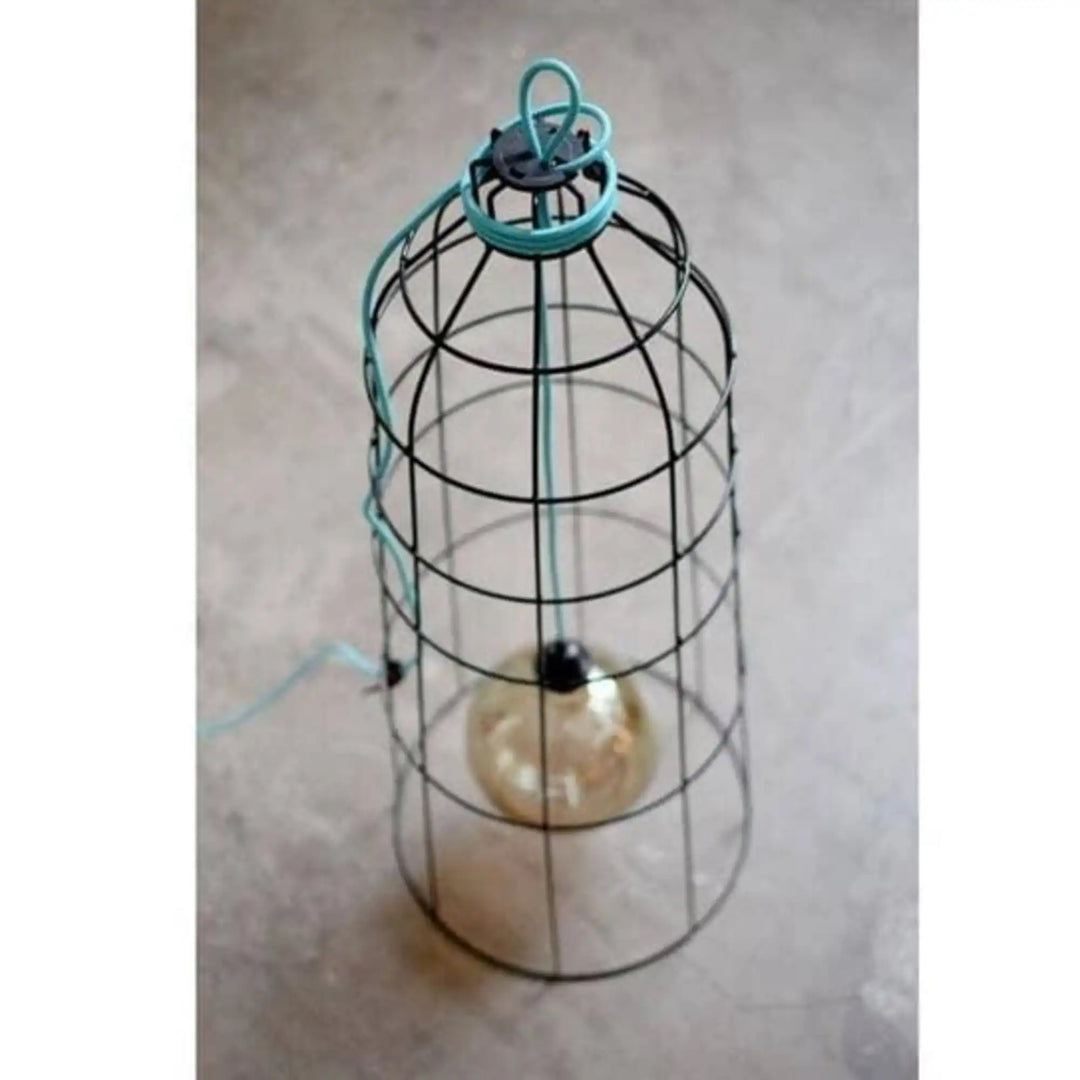 CAGE XXL lampshade as a floor lamp
