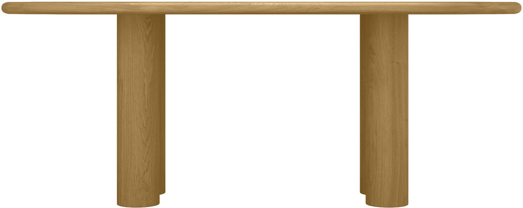 Oval Dining Table Solid Oak