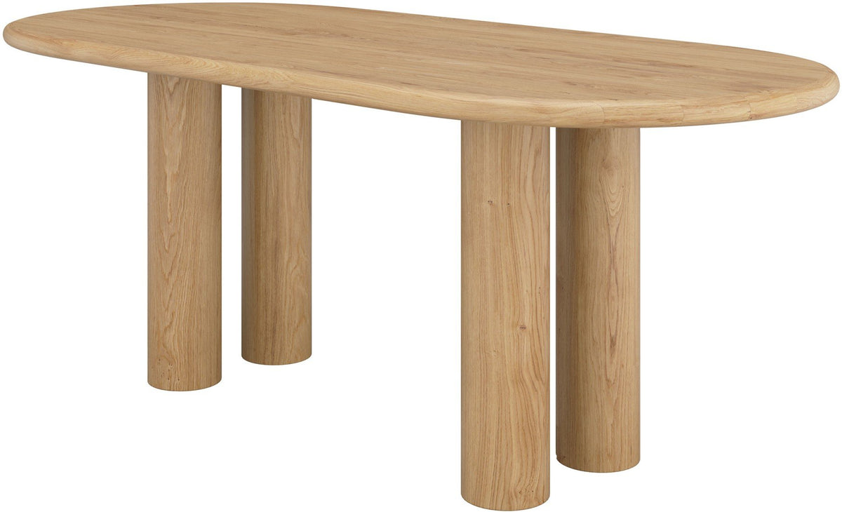 Oval Dining Table Solid Oak