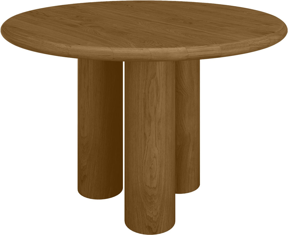 Round Dining Table Solid Oak