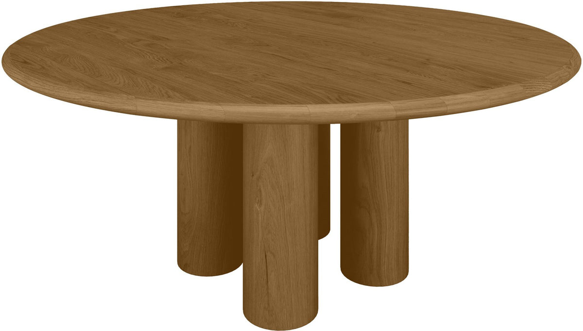 Round Dining Table Solid Oak