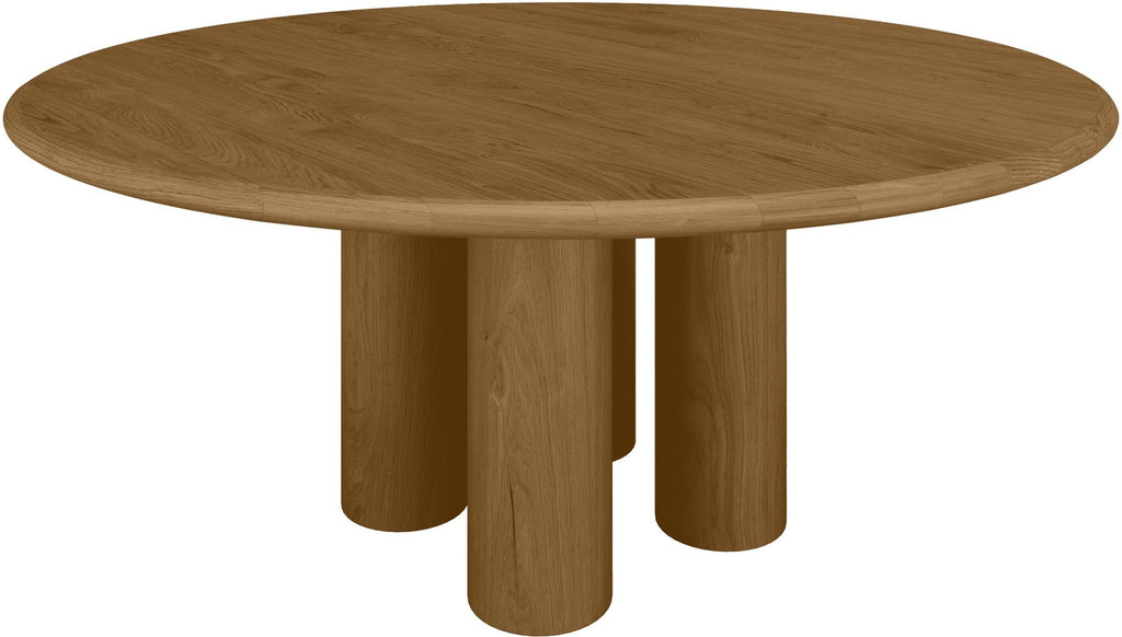 Round Dining Table Solid Oak