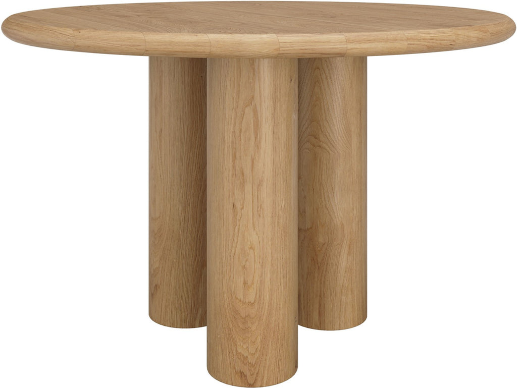 Round Dining Table Solid Oak