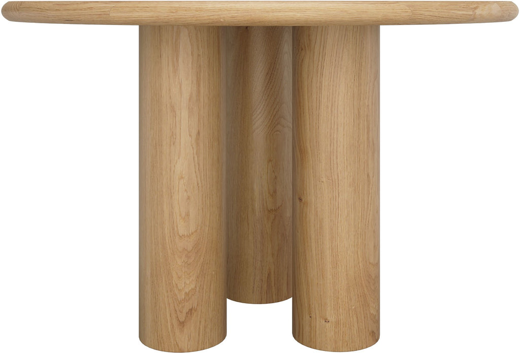 Round Dining Table Solid Oak
