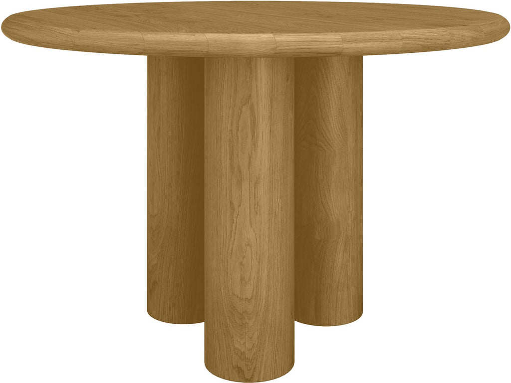 Round Dining Table Solid Oak