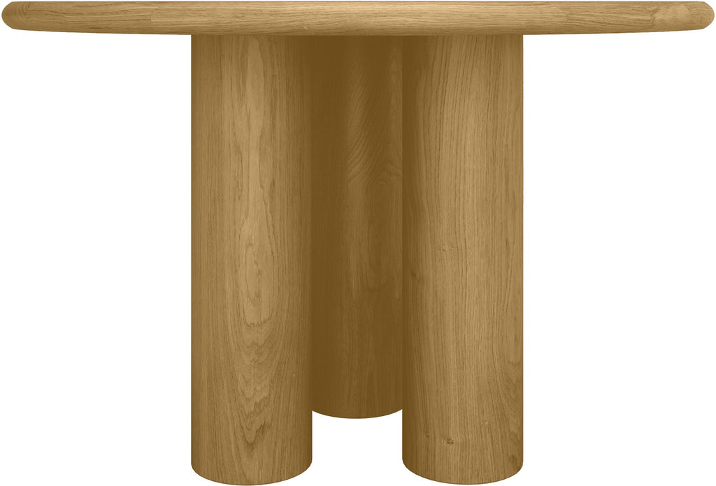 Round Dining Table Solid Oak
