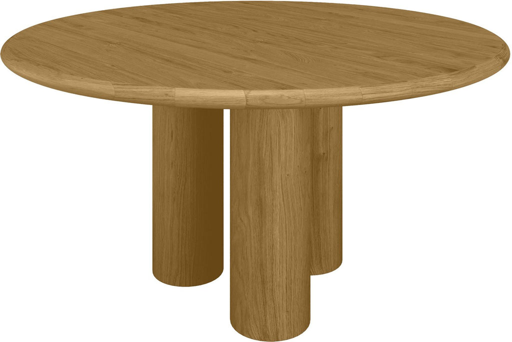 Round Dining Table Solid Oak