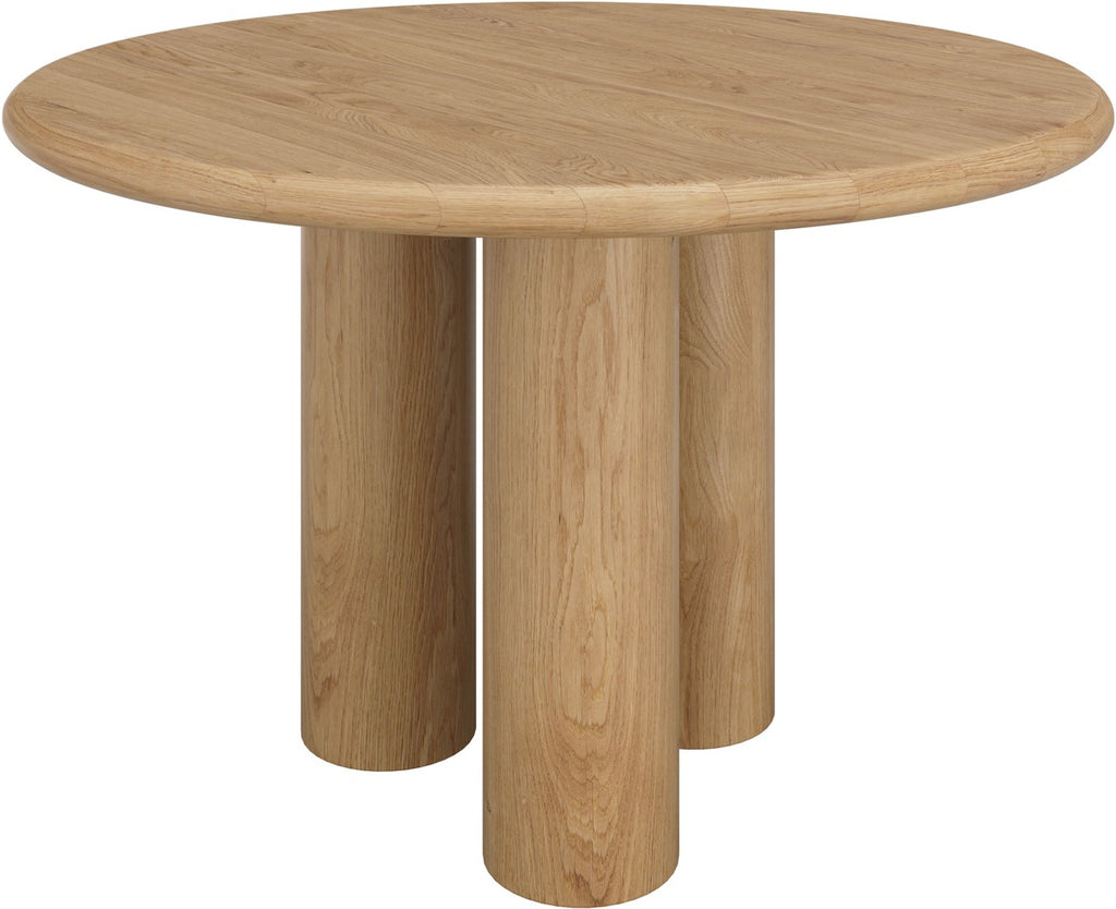 Round Dining Table Solid Oak