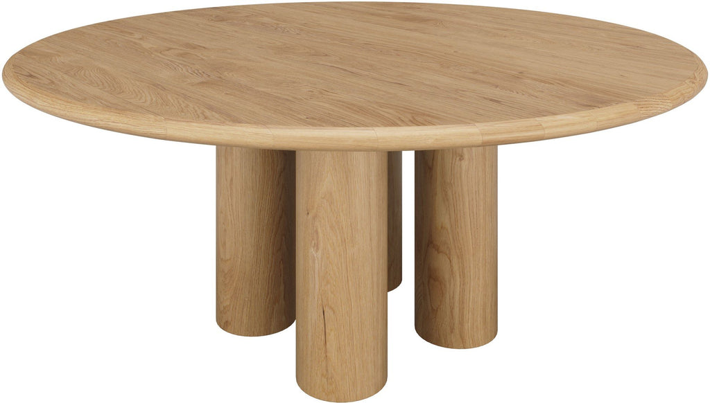 Round Dining Table Solid Oak
