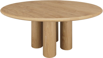 Round Dining Table Solid Oak