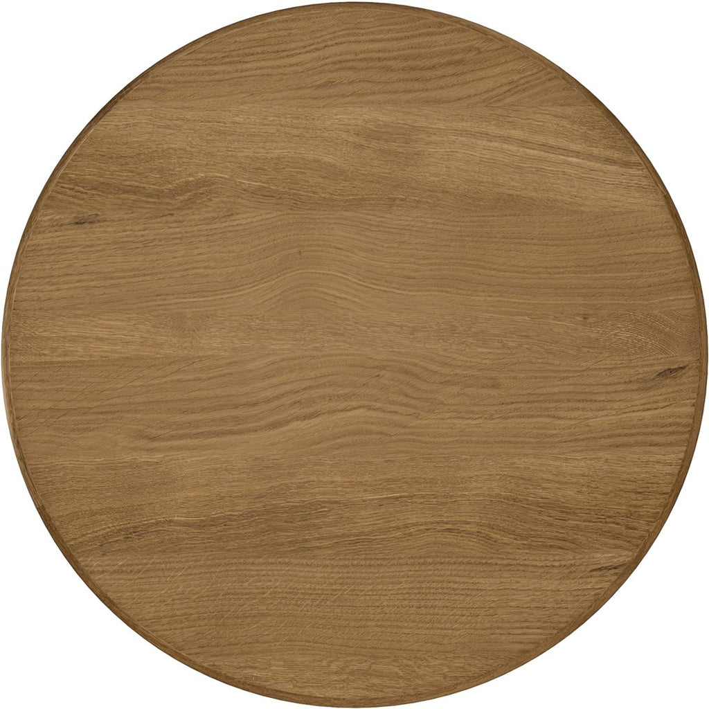 Round Dining Table Solid Oak
