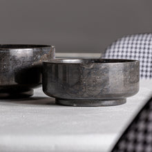 Cargar imagen en el visor de la galería, Marble black centerpiece s/2